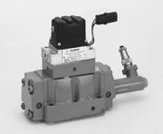 Pilot solenoid operated proportional directional control valve